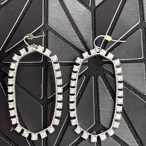 Kendra Scott Large Danielle with Rhinestones